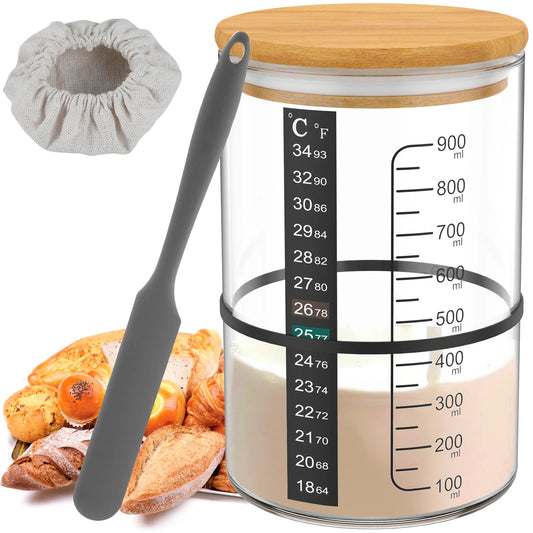 Sourdough Starter Jar Kit